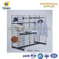 Classic Grid wire line 4 Way Clothing wire display racks